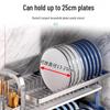 3-Tier Aluminum Countertop Dish Drying Rack