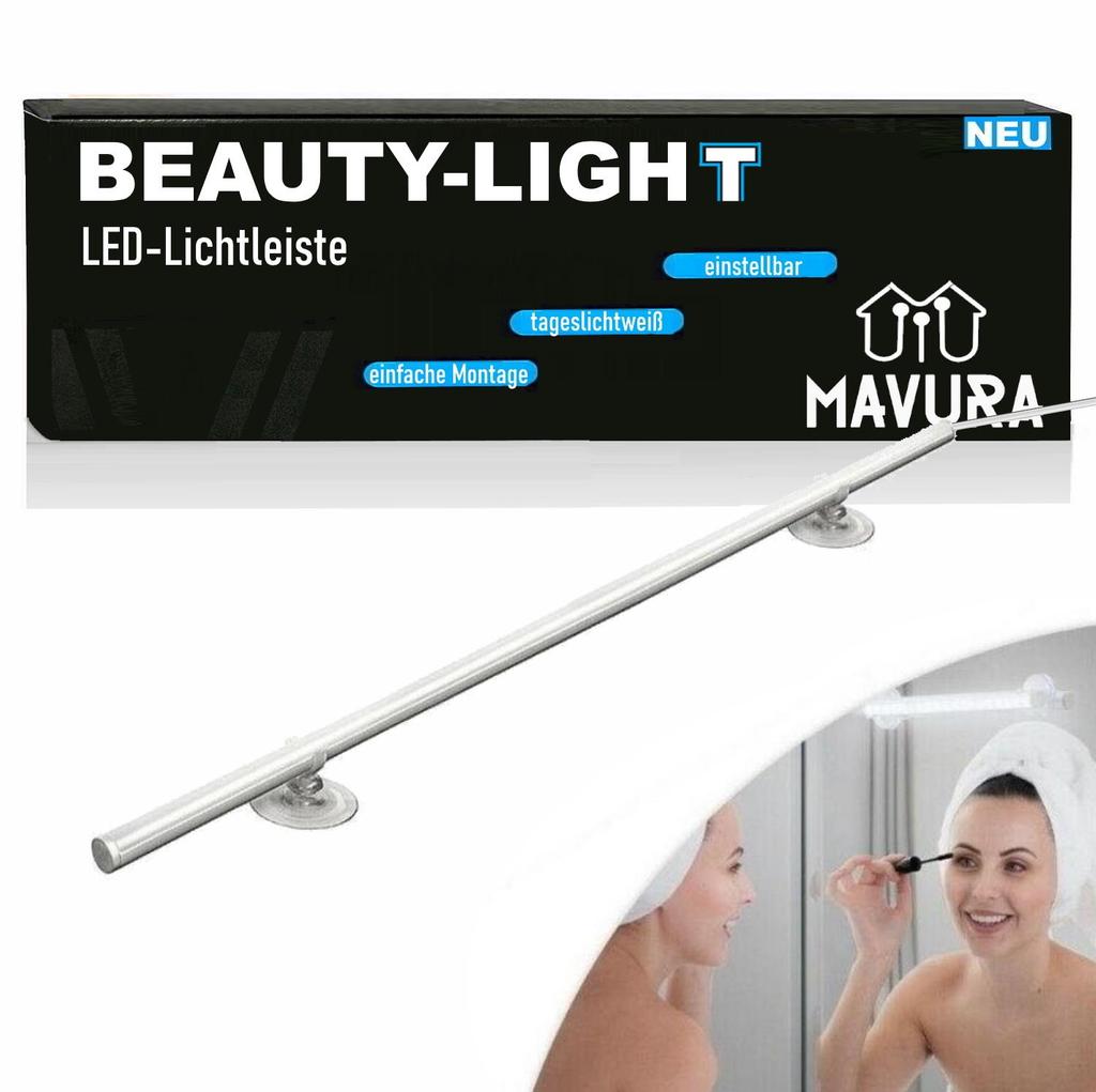 BEAUTY-LIGHT LED Schminklicht Make-Up Licht Spiegelleuchte Kosmetiklampe