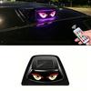 Solar Powered Eye of the Demon Roof Decorative Light LED Roof Light  Vehicle Accessories