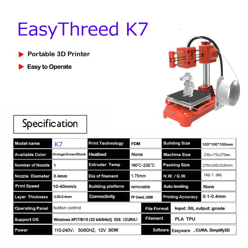 EasyThreed K7 3D Printer
