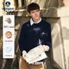 Navigare Men's Pure Wool Crew Neck Pullover Sweater
