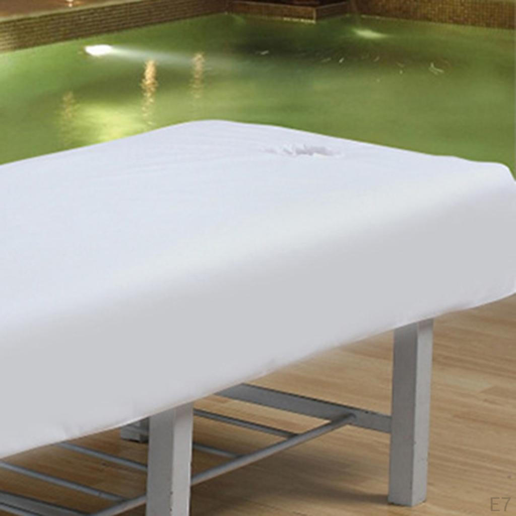 Massage Table Facial Bed Cover with Hole 120x195cm