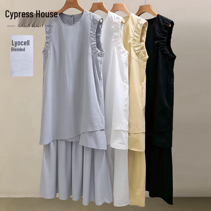 

Women s Fashion Patchwork Vest Long Dress L