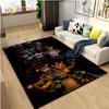 Horror Bear Night Game Carpet for Living Room Bedroom Rug Kitchen Kids Door Unslip Floor Mat Birthday gift photography props Rug
