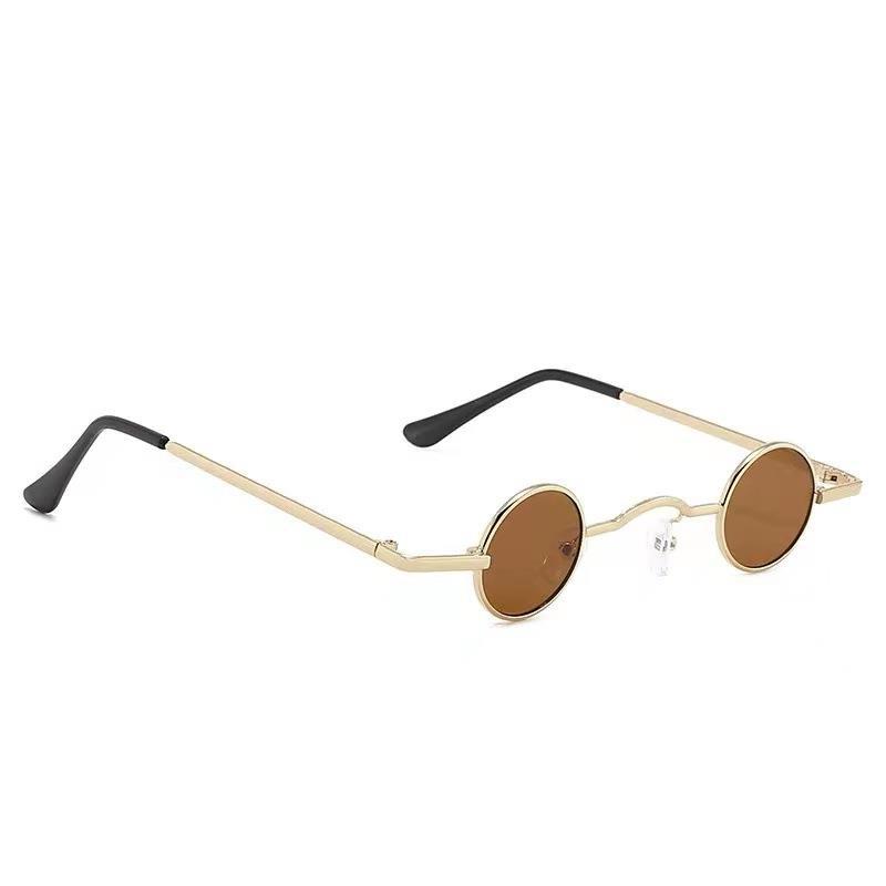 

Shatar Glass Lenses New Ultra Small Circular Mini Tiktok Live Funny Sunglasses Internet Celebrities Men S And Women S Sunglasses Other