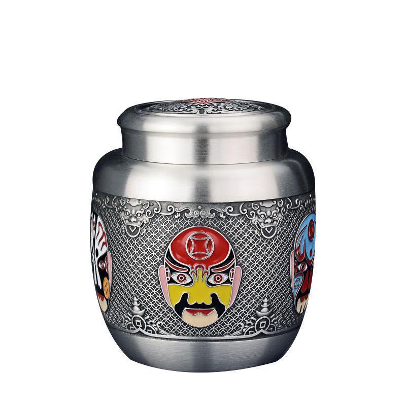 National Heritage Pure Tin Tea Caddy
