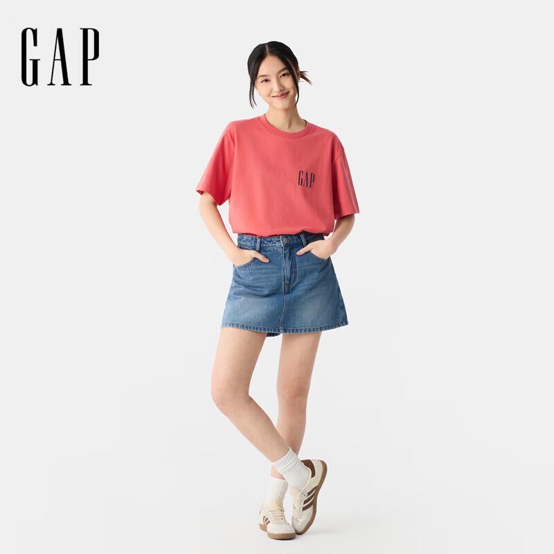 GAP Unisex 2025 Spring Printed Logo Cotton T-Shirt L 3280₽