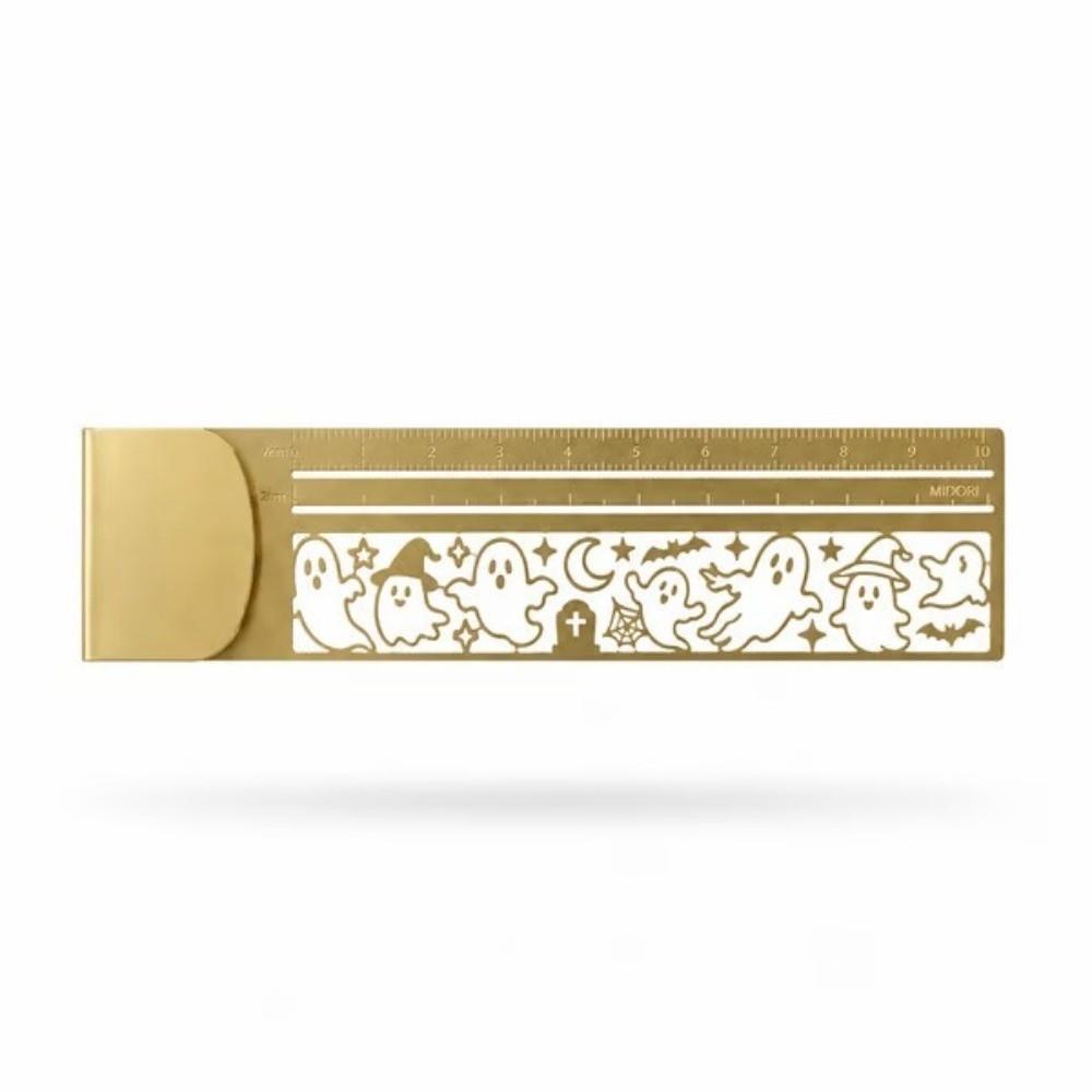 Brass Stencil Straight Ruler Cute Patterns Journal Decorative Ruler  Journal Scrapbook