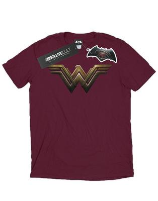 Womens/Ladies Wonder Woman Logo Cotton Boyfriend T-Shirt