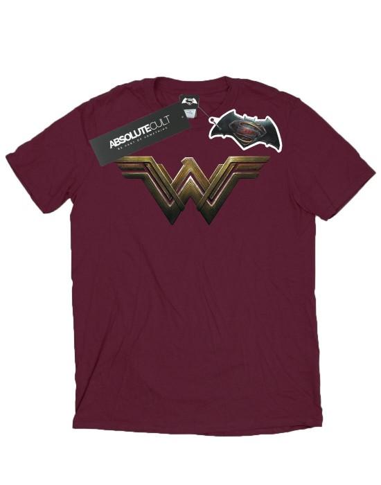 DC Comics Womens/Ladies Wonder Woman Logo Cotton Boyfriend T-Shirt