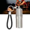 Portable Metal Storage Jar Aluminum Alloy Airtight Container Multipurpose Water Proof Small Bottle for Outdoor Camping Travel