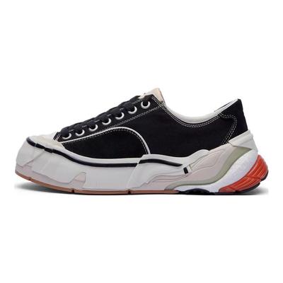 Li Ning Wuji Abrasion Resistant Breathable Low Top Skateboard Shoes Women's Black White AZGT038-1