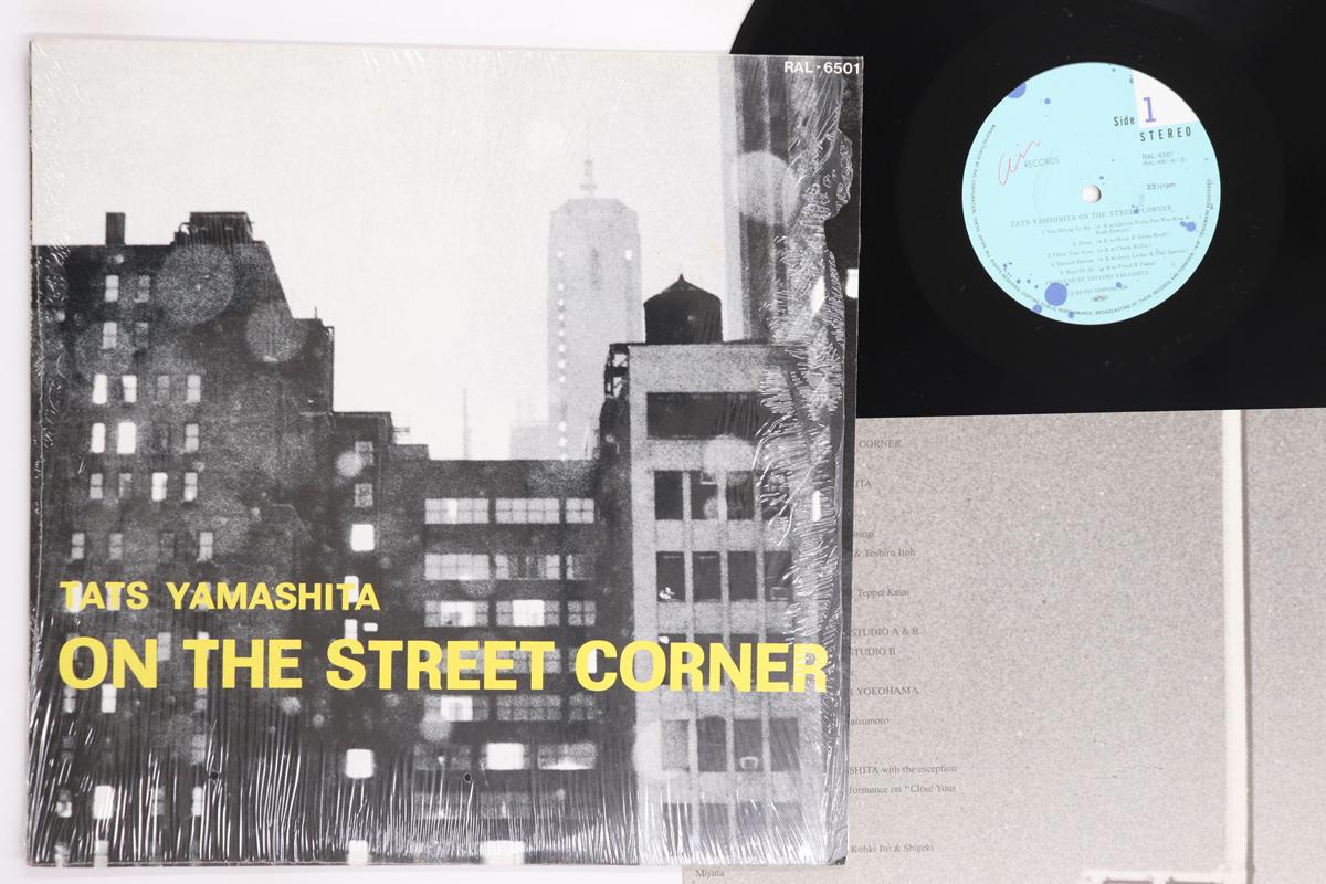 

LP Record TATSURO YAMASHITA On The Street Corner RAL6501 AIR 1980 Japan Japanese PopRock Used