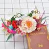 Bridal Feather Flower Elastic Waistband Accessory