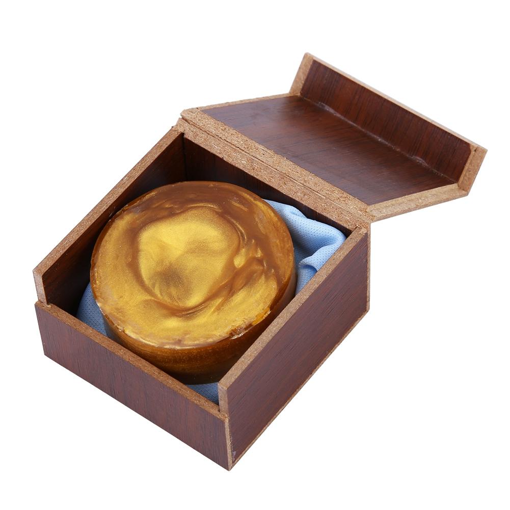 Premium Handmade Rosin in Wooden Box for Violin Viola Cello and Erhu