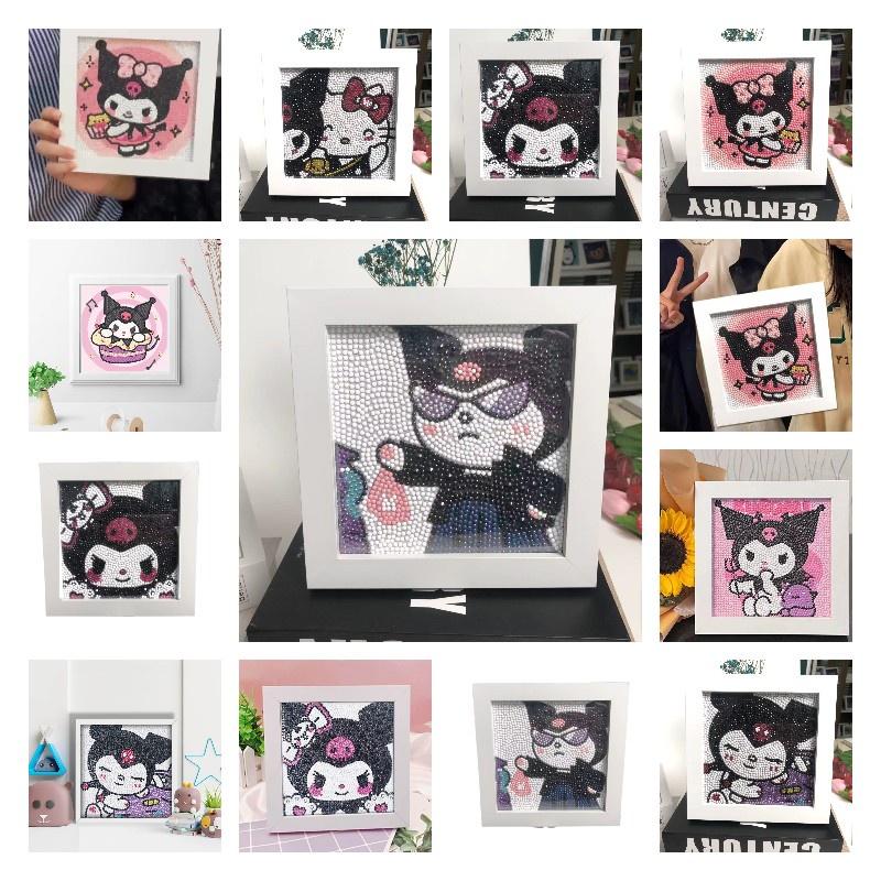 New Cartoon Pvc Stick Diamond Painting With Plastic Frame Perfect Birthday Gift For Kids And Adults