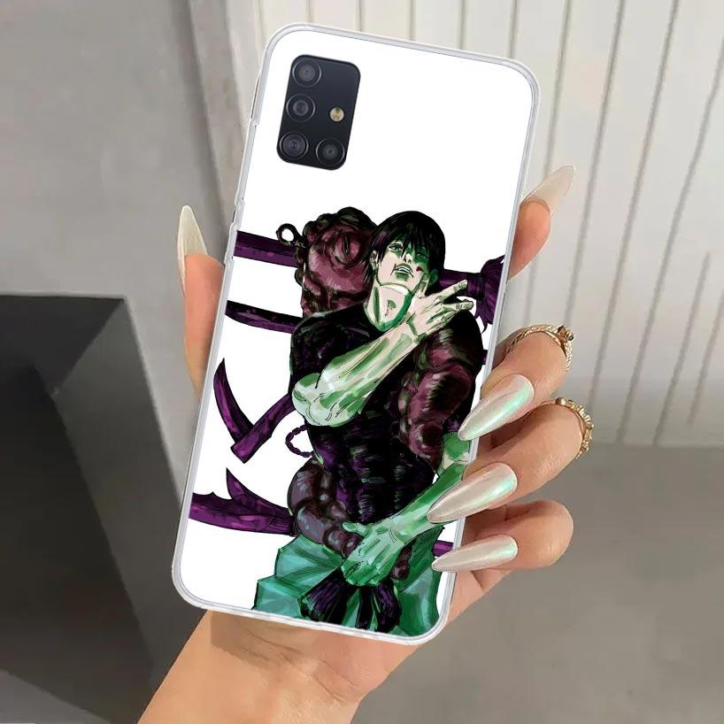 

Jujutsus Fushiguro Toji Phone Case for Samsung Galaxy A52 A32 A22 A12 A02S A50S A30S A10S Note 20 Ultra 10 Plus S10 A31 A20 A71 Samsung A12 5G