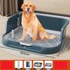 Lilang Extra Large High-Sided Dog Potty with Post