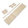 1/12 Miniature Dollhouse Stair Railing Model Accessory for Sand Table