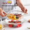 Flavinmci Heat-resistant Glass Bowl with Handle