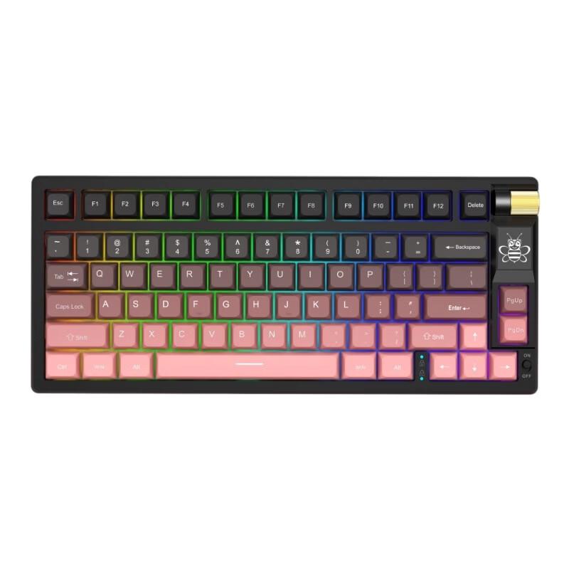 OLOEY 75-Key Tri-Mode Mechanical Keyboard