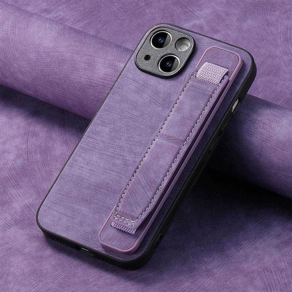 Applicable To Samsung Galaxy S25 Ultra Mobile Phone Case All-inclusive Simple A56 Wristband S24 Bracket A17 Protective Case