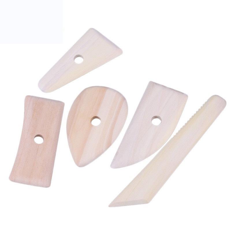 Pottery Tool Set: Clay Carving Double-Headed Wire Knife & Trimming Tools