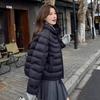 White duck down short ribs down jacket for women, versatile in winter, not picky, loose coat looks good
