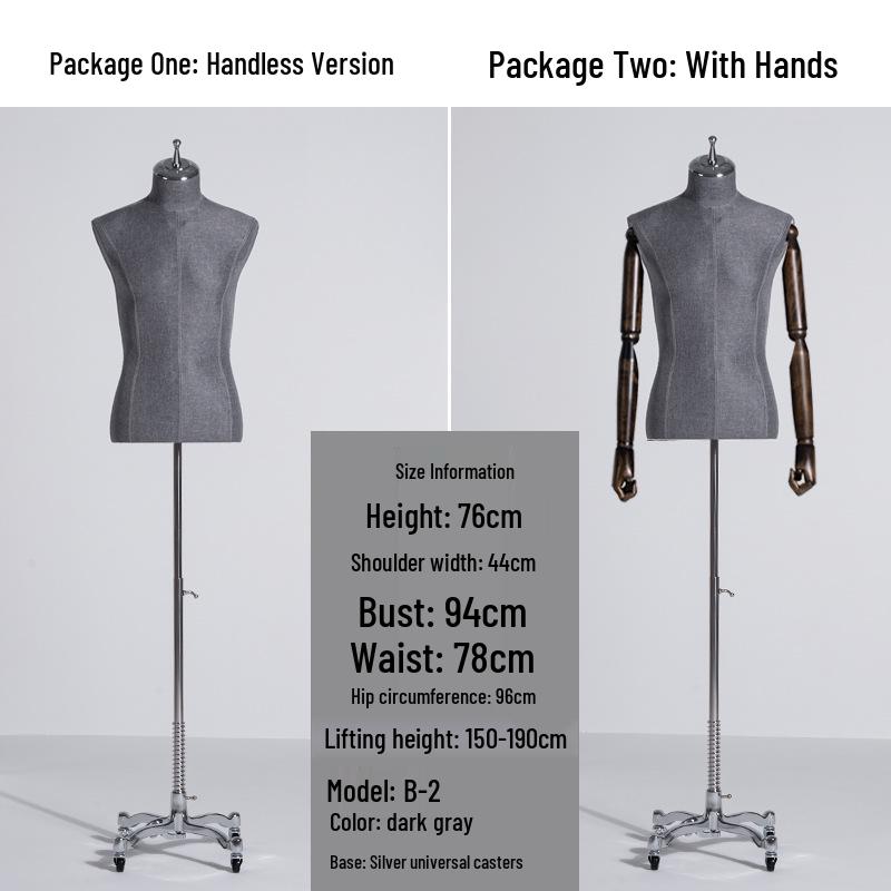 Premium Full-Body Mannequin for Business Suit Displays
