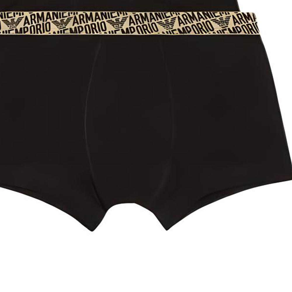 Emporio Armani FW24 Logo Print Cotton Stretch Underwear 2-Pack Men underwear 111210-4F598-17020