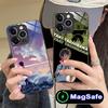 Anime Your Name Mobile Phone Case for iPhone 16 15 14 13 12 11 Pro Max Plus Mini MagSafe Glass Colour Printing Luxury Cellphones