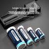 Smiling Shark Universal 18650 26650 Lithium Battery Charger & Batteries