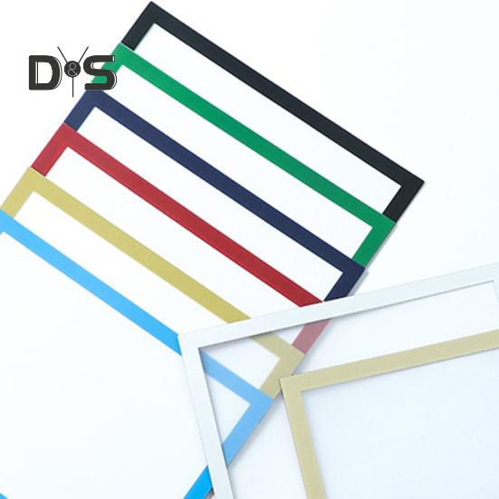 Moldura magnética para fotos, suporte para fotos autoadesivo, tamanho A3/A4, porta-documentos, moldura de exibição para parede, porta, janela, geladeira