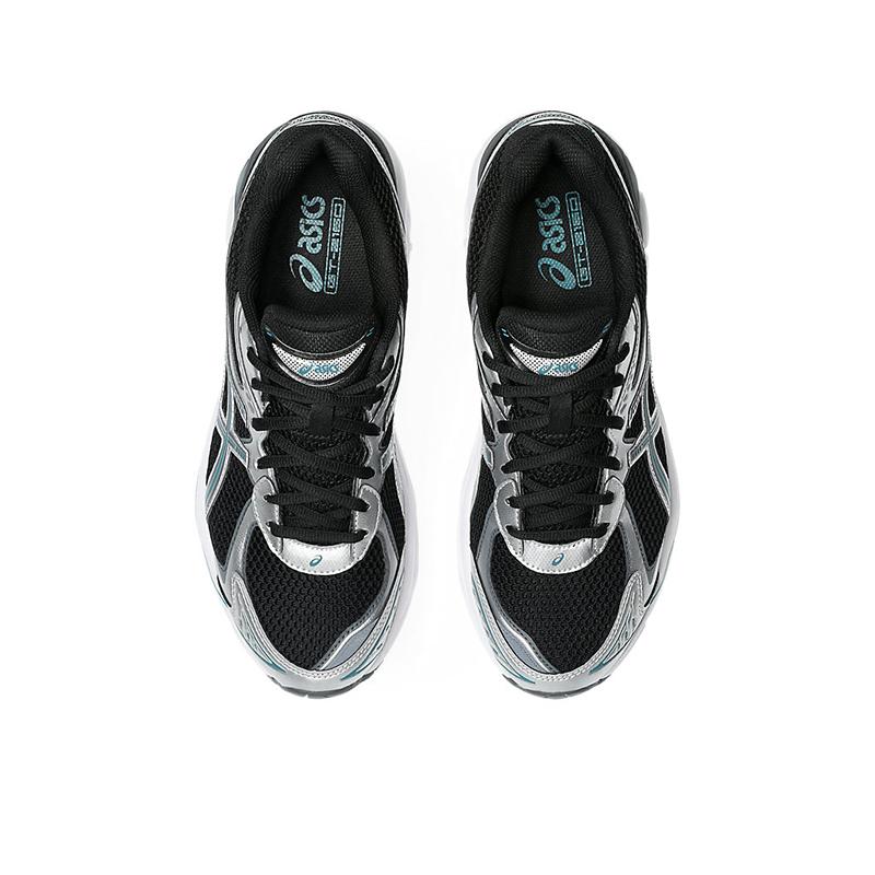 Asics GT 2160 Antiscivolo Resistenti all'Abrasione Basse Scarpe da Corsa Casual Unisex Argento Nero 1203A275-005