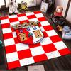 SC Braga Portuguese Football Club Printed Pattern Rug, Non-slip Rug, Suitable for Living Room and Bedroom Sofa