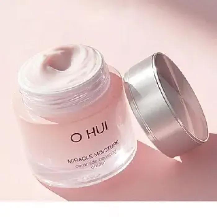 O HUI Miracle Moisture Ceramide Boosting Cream 60ml+RANDOM GIFT