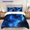 Wolf Pattern Bedding Quilt Set Quilt Cover Pillowcase Home Decoration Birthday Gift (1 * Duvet Cover + 2 * Pillowcase, Without Core)