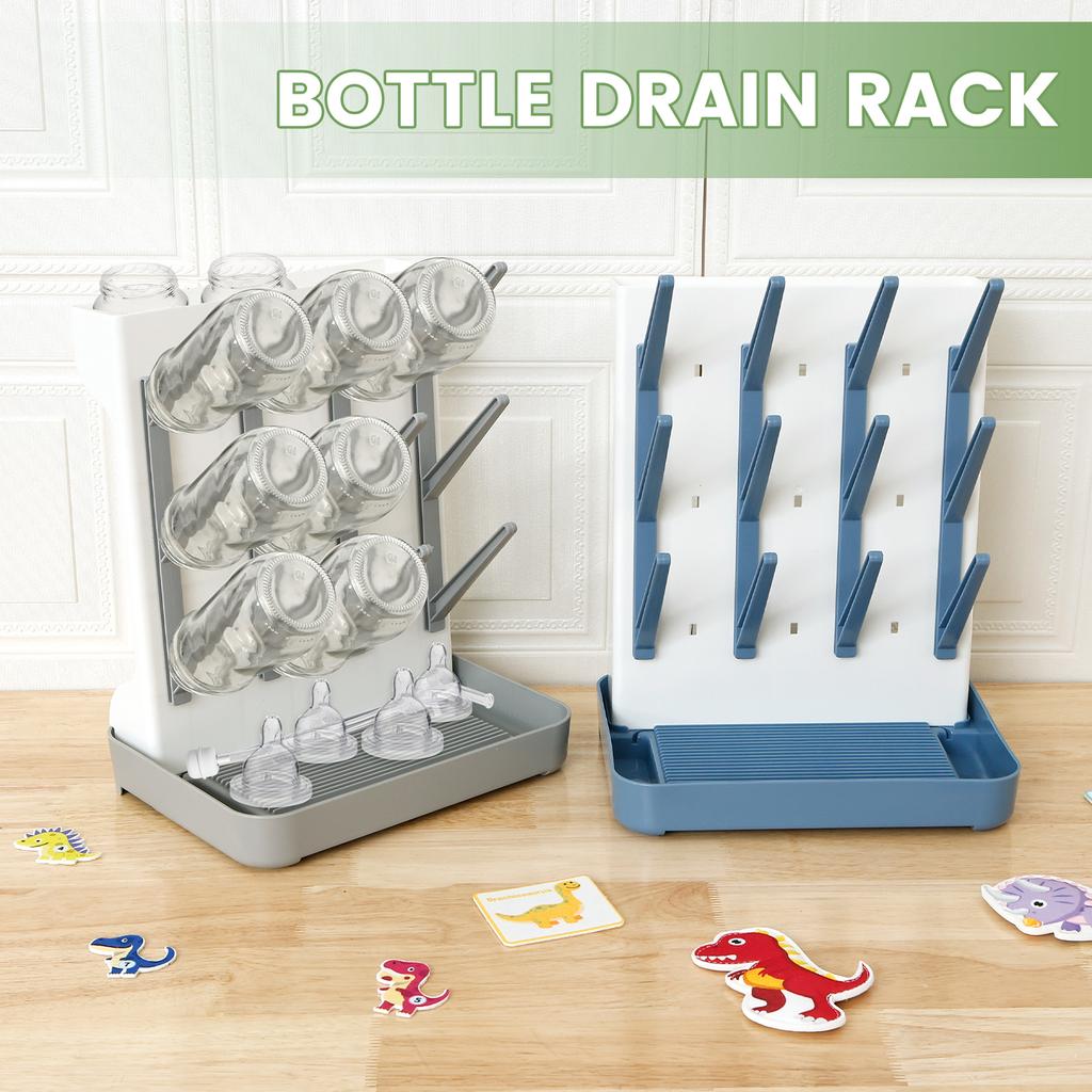 Baby Bottle Holder Cleaning Dryer Drainer Removable Baby Bottle Drying Rack Storage Rack Tree Shape Rack for Babies Bottles Item