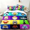 DOTA2 3-teiliges Set Perfekt für das Schlafzimmer Gemütliches Bettwäsche-Set enthält einen Bettbezug und zwei Kissenbezüge Ideales Geburtstags- oder Weihnachtsgeschenk