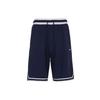 Men's Dri-Fit DNA Logo Printing Stripe Drawstring Lacing Sports Shorts Deep Navy Blue DH7161-410