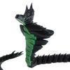 Snake Ornament, 3D Printing Poseable Snake Figure with Movable Joints Flexible Postures, Dark Themed Animal Desktop Collection Ornament