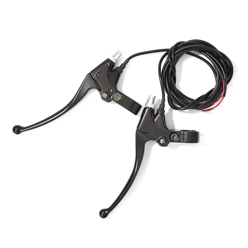 2x 10 inch lectric Scooter Left Right Brake Lever -scooter Handle Clutch Levers for Kugoo  Kick Scooter