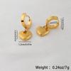 Love Titanium Steel Earrings - Fashionable Luxury Heart-shaped Multi-purpose Gift for Best Friends - High-end Earring Set