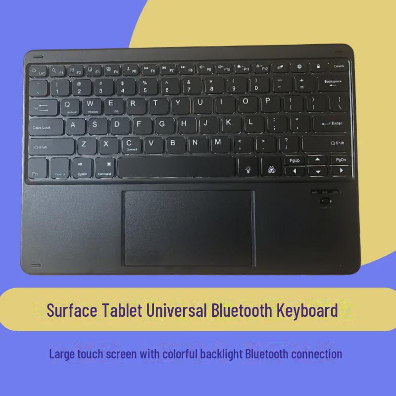Compatible Keyboard Shell for Microsoft Surface Pro, Surface Go Series, and Bluetooth Backlit Keyboard.