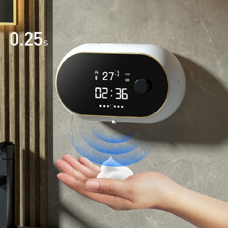 Dispenser Sapone Liquido Schiumogeno Automatico a Infrarossi Forniture per Lavaggio Mani Dormitorio