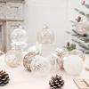 Shatterproof Christmas Tree Hanging Pendants Shimmering Baubles for Holiday Decoration Indoor and Outdoor Ornament