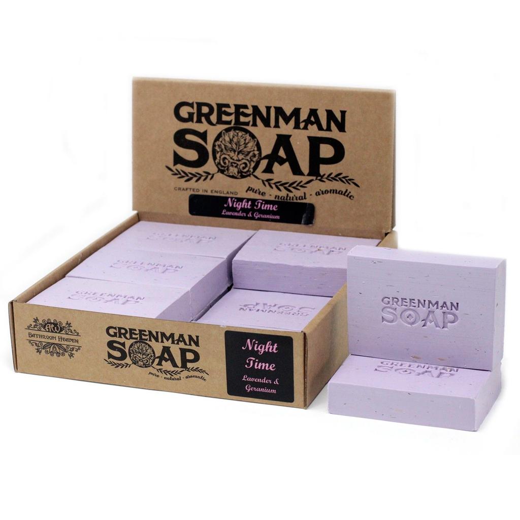 Handmade Lavender Geranium Soap Bar 100g