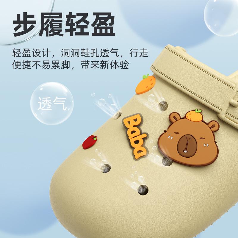 Cave Shoes for Women 2025 Summer Outdoor DIY Indoor Anti slip Outdoor Baotou Cave Slippers for Women