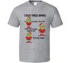 Grinch J'ai 3 Humeurs T-shirt de Noël Drôle