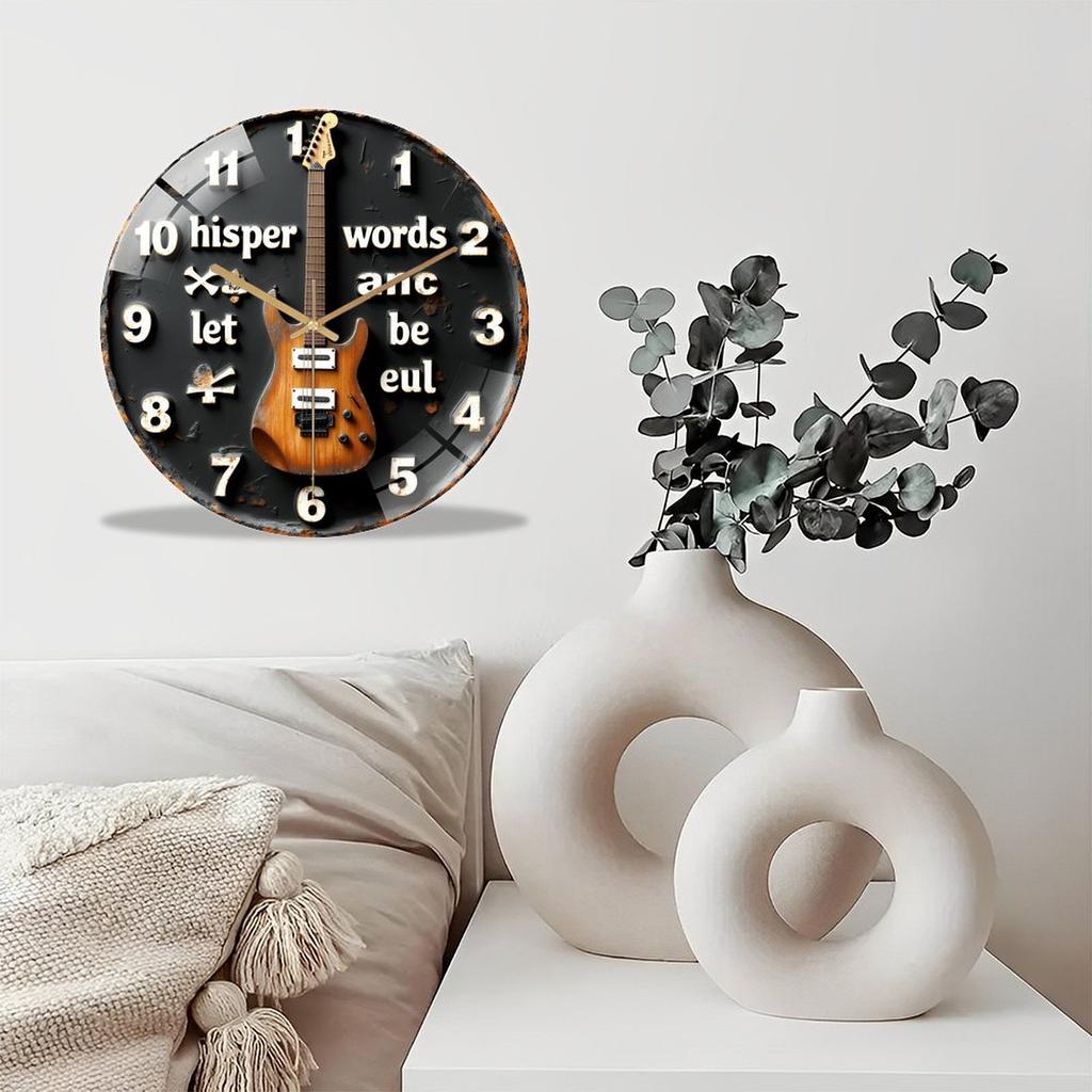 30x30cm Round Wall Clock with Export-Ready Packaging for  Orders